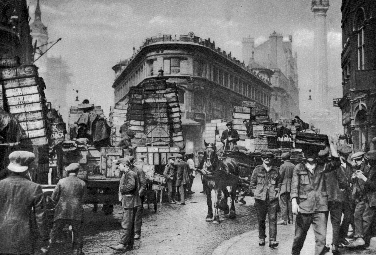 Porteurs de poisson à Billingsgate, Londres - Unbekannt