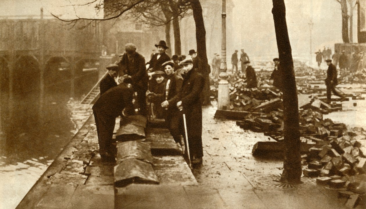 Inondations à Londres, 1928, 1935 - Unbekannt