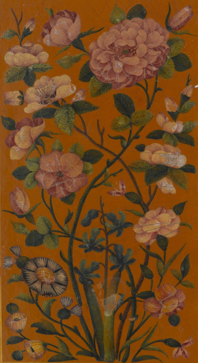 Détail de fleur, livre de prières arabe - Unbekannt