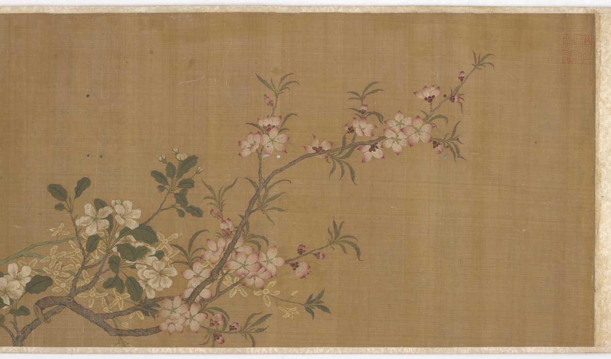 Fleurs, dynastie Ming, 16ème-17ème siècle - Unbekannt