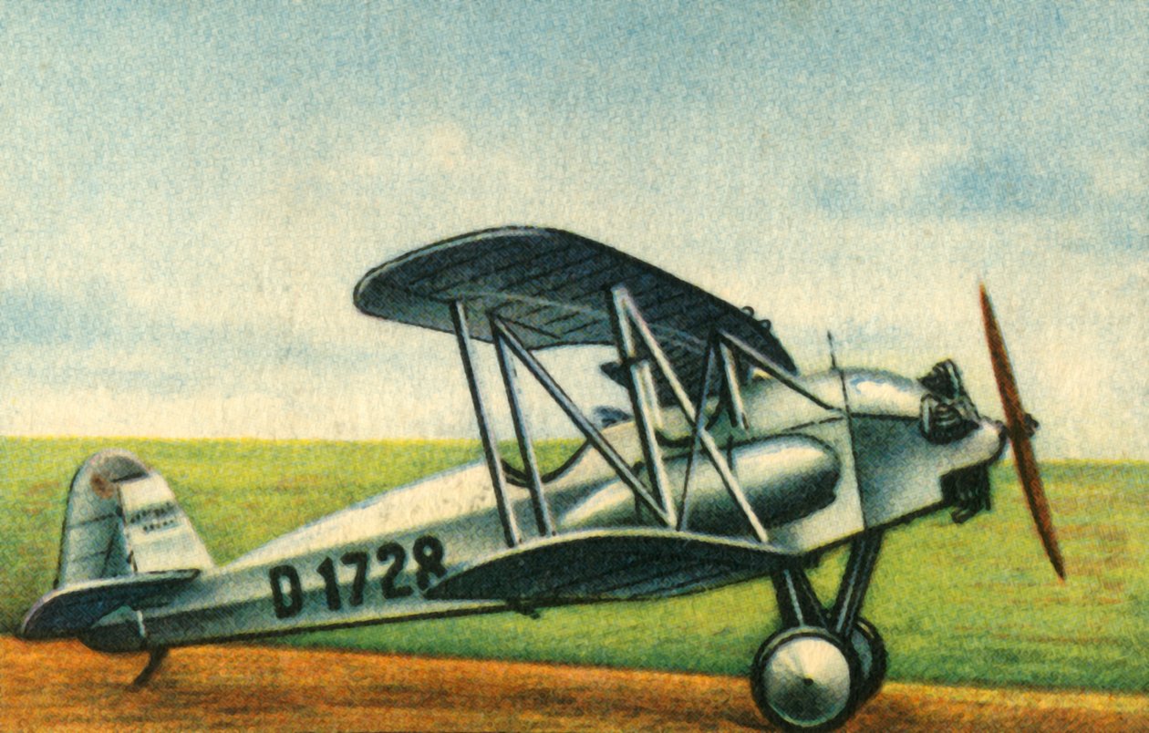 Biplan Focke-Wulf S 24 A Kiebitz, années 1920, 1932 - Unbekannt