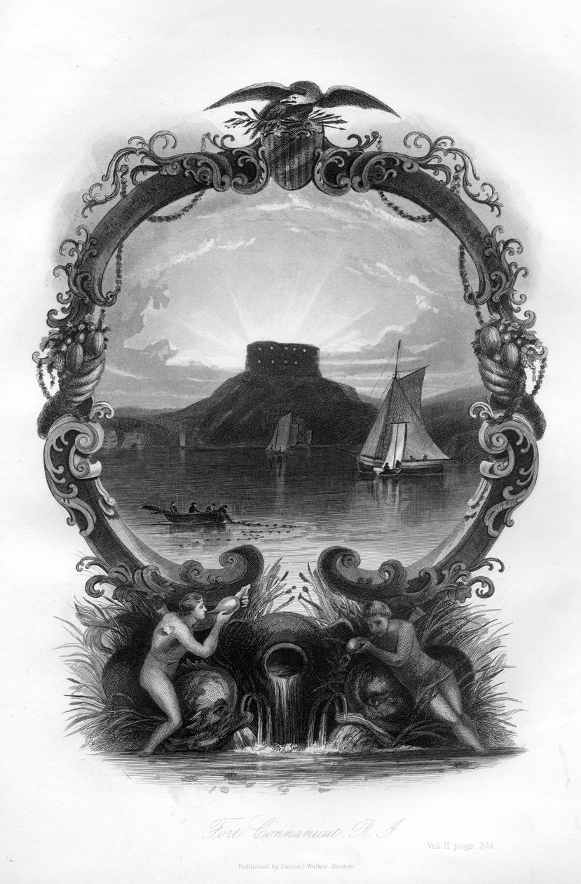 Fort Connanicut, Rhode Island, 1855 - Unbekannt