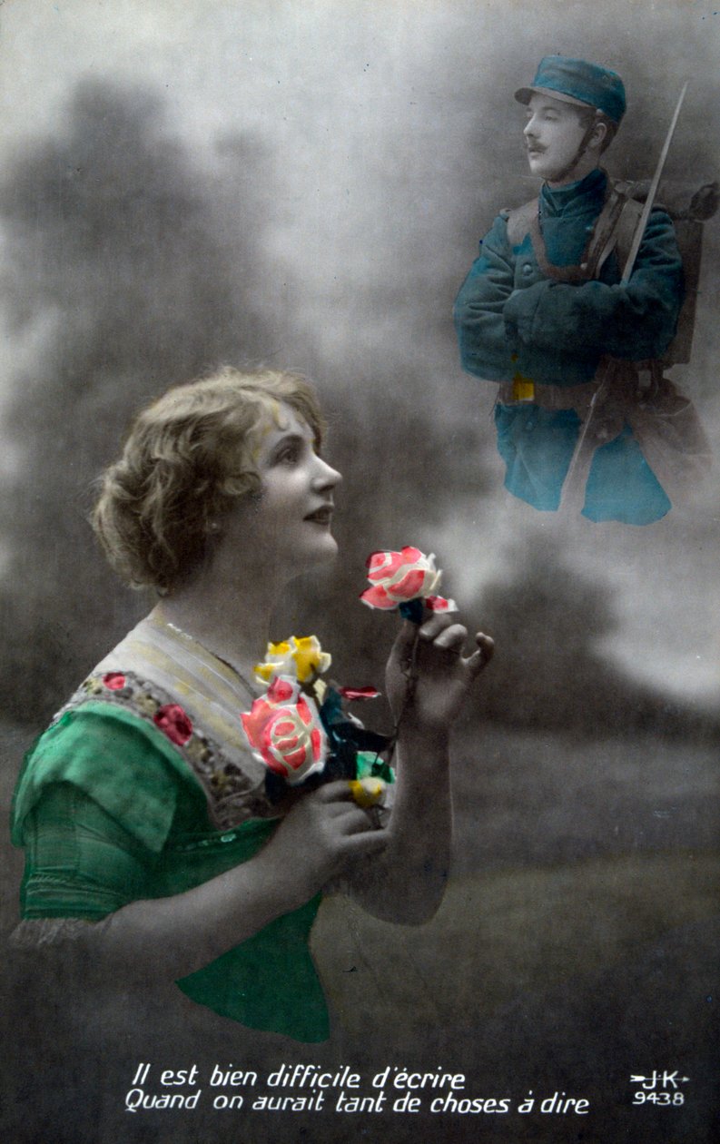 Carte postale française de la Première Guerre mondiale, 1914-1918 - Unbekannt