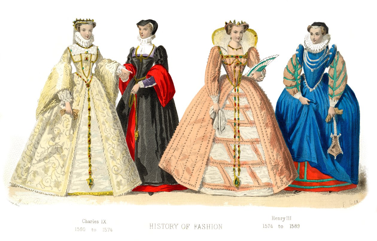 Costume français : Charles IX, Henri III, 1882 - Unbekannt