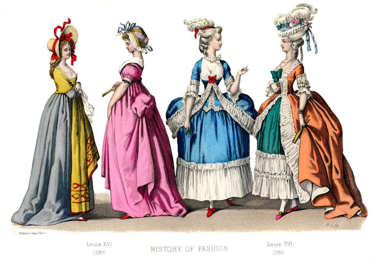 Costume français : Louis XVI, 1882 - Unbekannt
