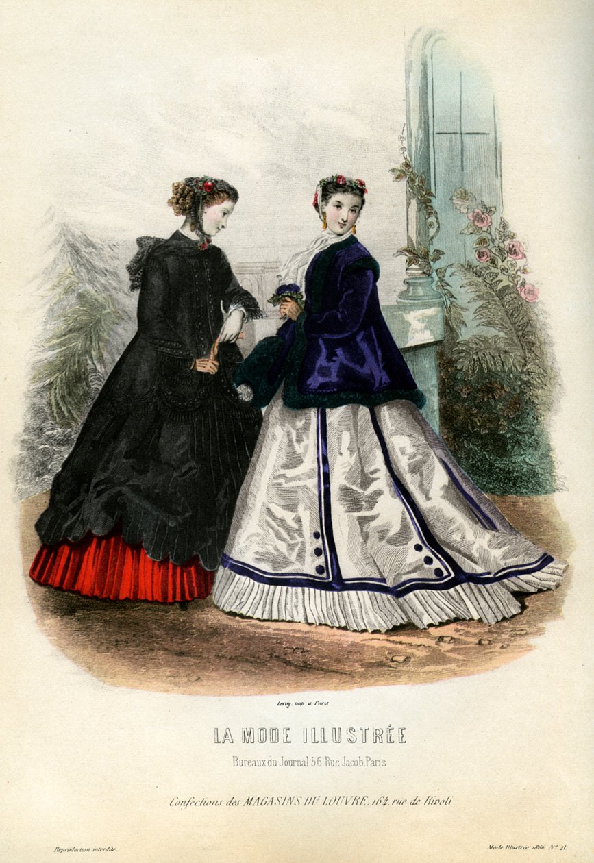 Modes françaises du 19ème siècle, 1866 1938 - Unbekannt