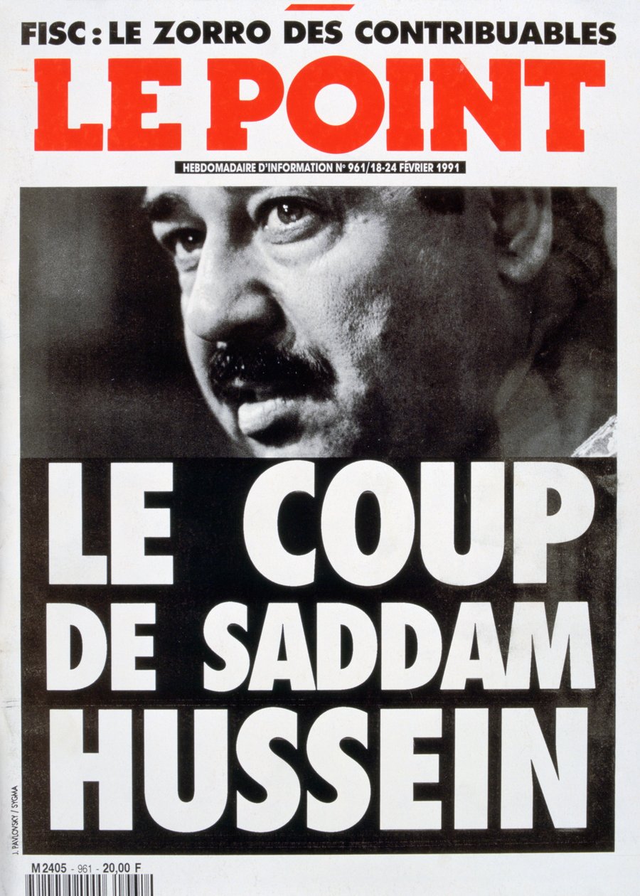 Couverture de Le Point, février 1991 - Unbekannt