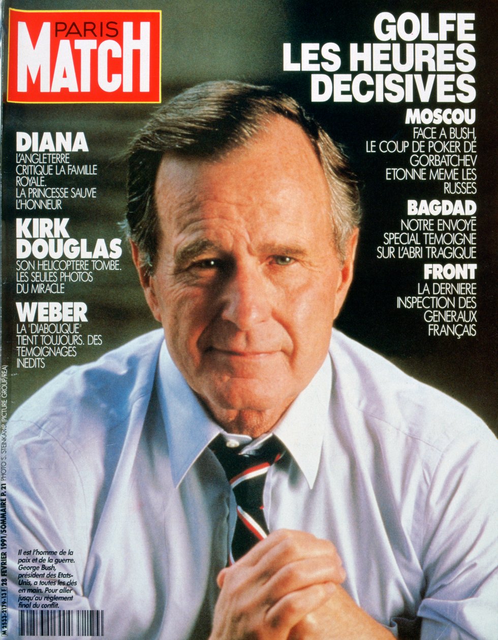 Couverture de Paris Match, février 1991 - Unbekannt