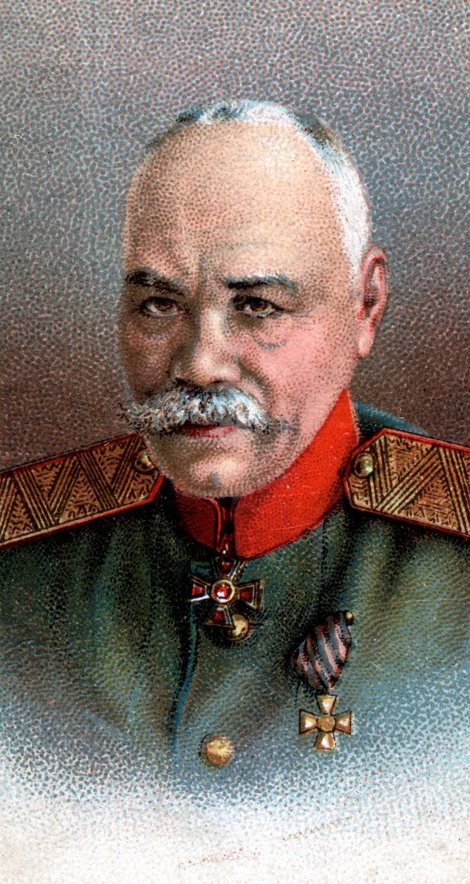 Général Mikhaïl Vassilievitch Alexeïev 1857-1918, soldat russe, 1917 - Unbekannt