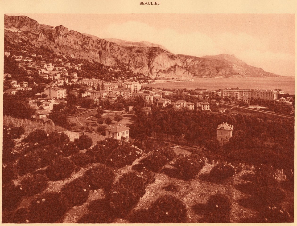 Vue générale, Beaulieu, 1930 - Unbekannt
