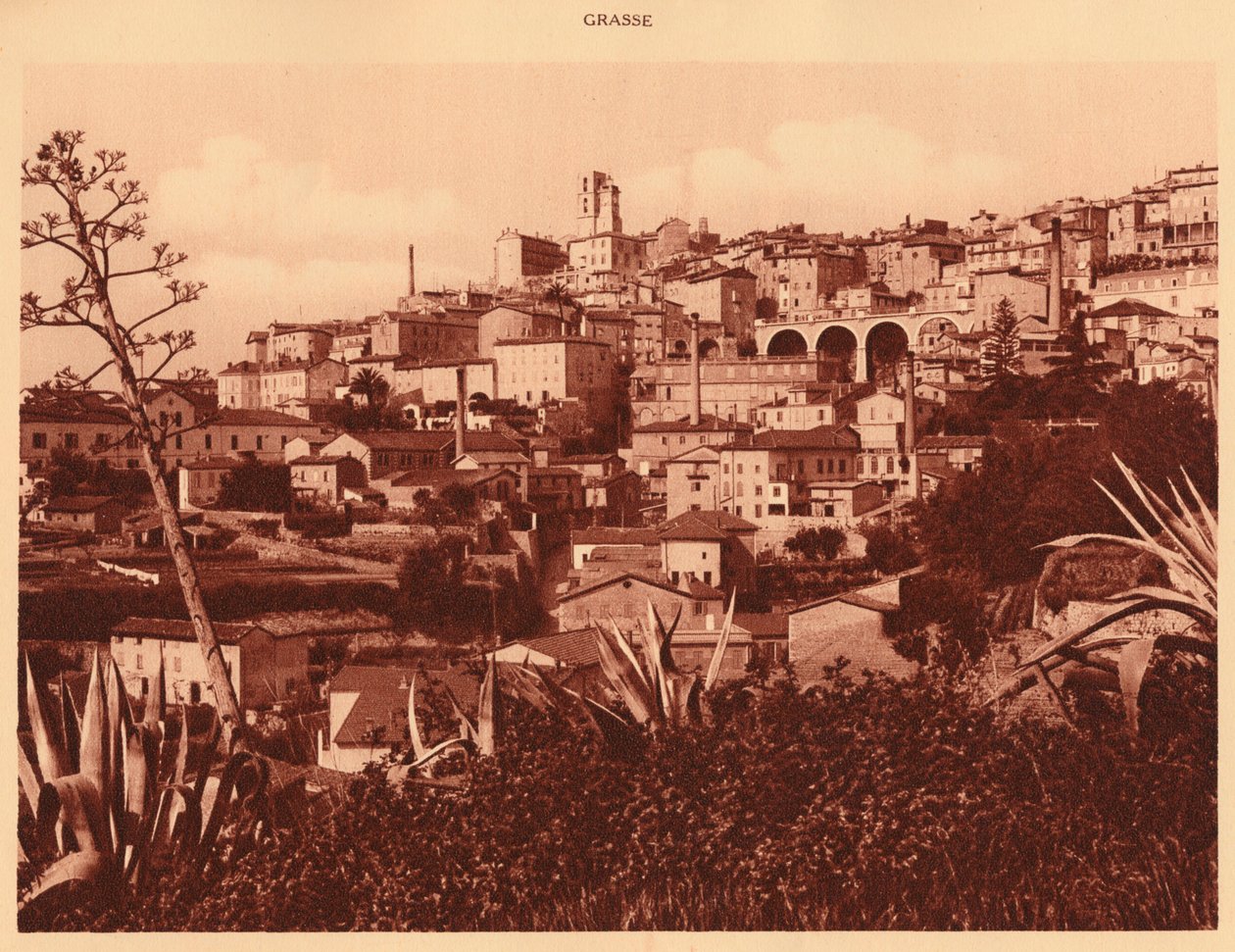 Vue générale de Grasse - Unbekannt