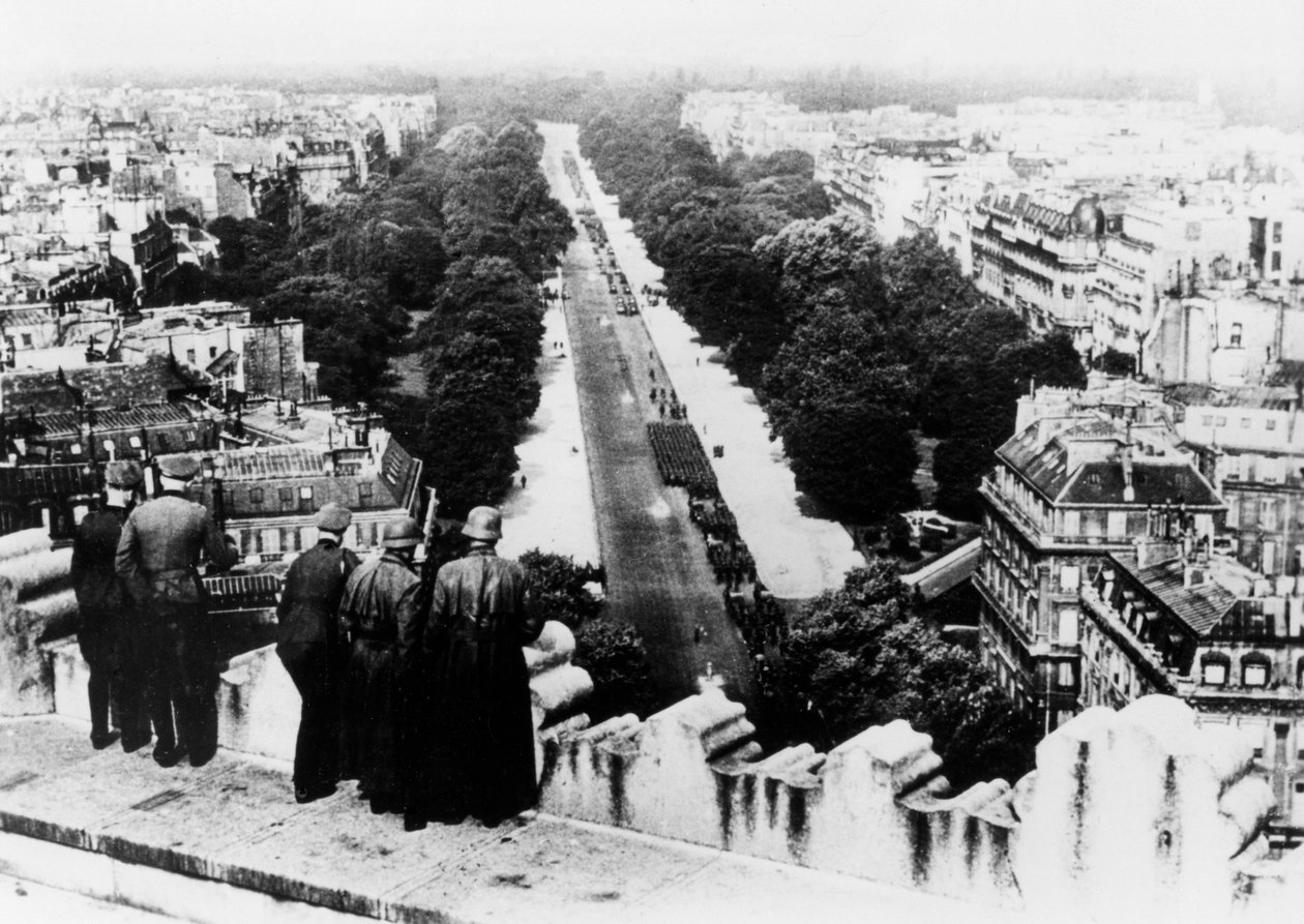 Parade militaire allemande à Paris, juin 1940 - Unbekannt
