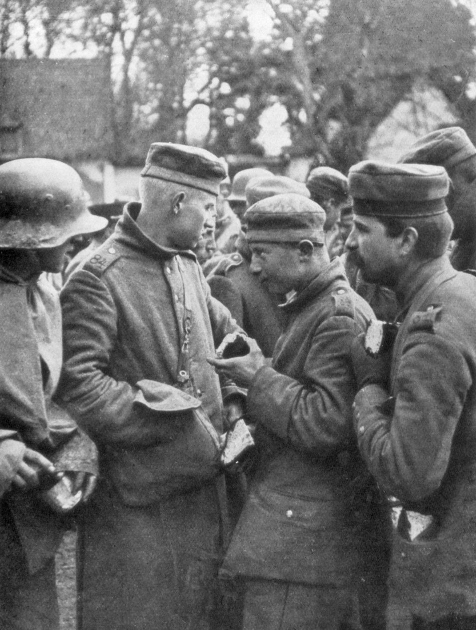 Prisonniers allemands capturés le 18 avril 1918, France - Unbekannt