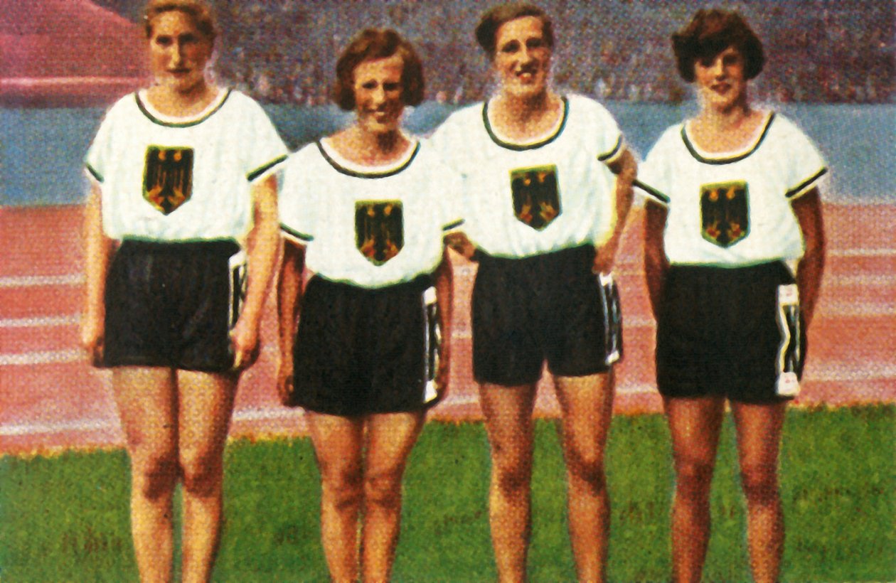Équipe allemande de relais 4 x 100 m, 1928 - Unbekannt