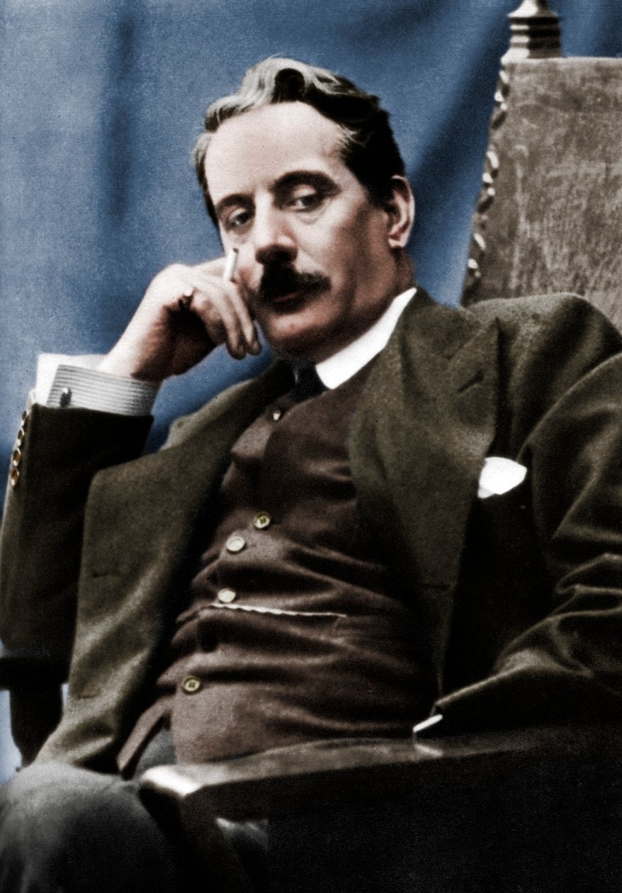 Giacomo Puccini 1858-1924, compositeur italien, 1910 - Unbekannt