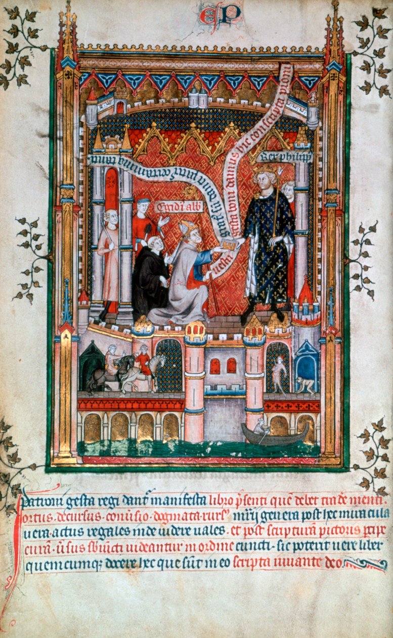 Gilles de Pontoise, abbé de Saint-Denis, 1317 - Unbekannt