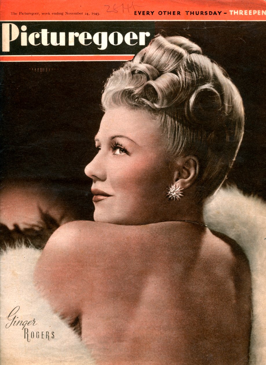Ginger Rogers 1911-1995, actrice américaine, 1945 - Unbekannt