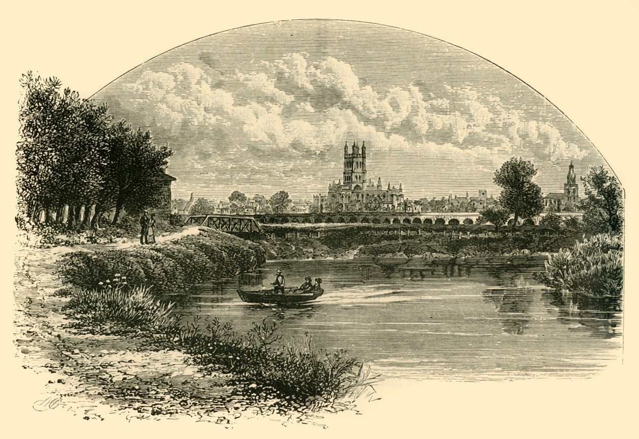 Gloucester, depuis le nord-ouest, 1898 - Unbekannt