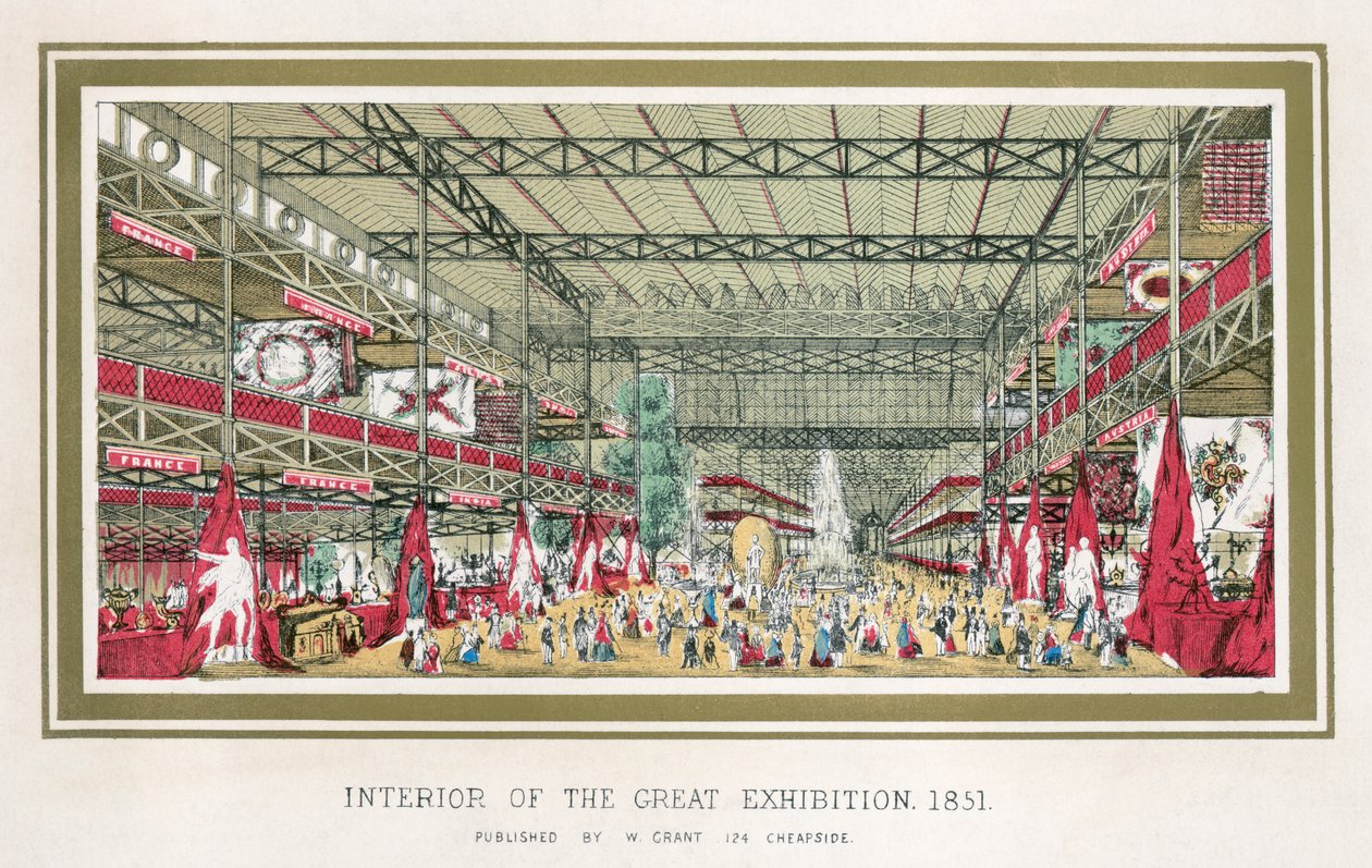 Grande Exposition, Crystal Palace, Hyde Park, Londres, 1851 - Unbekannt