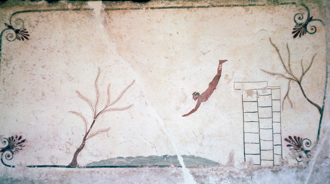 Peinture de tombe grecque, 5e siècle av. J.-C. - Unbekannt