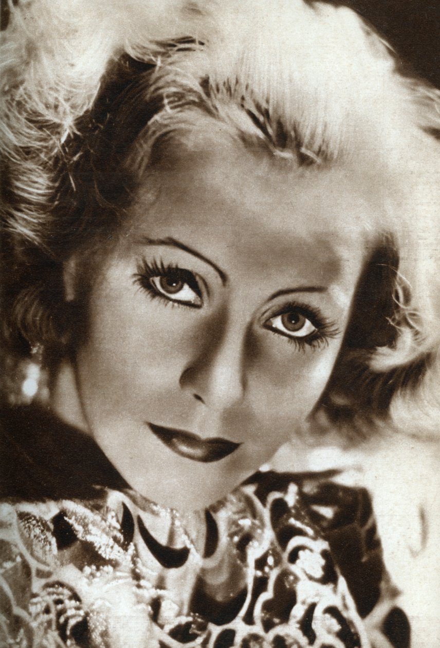 Greta Garbo, actrice suédoise, 1933 - Unbekannt