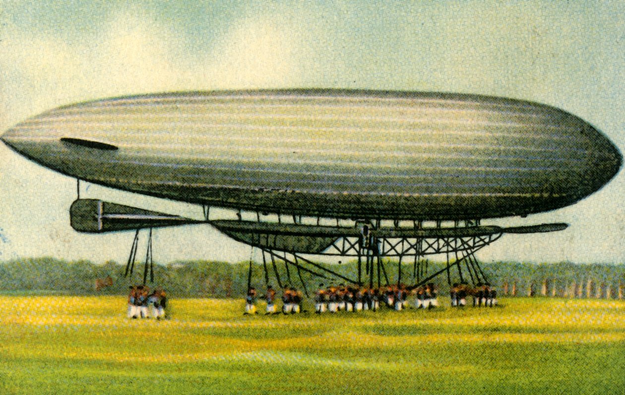 Dirigeable militaire Gross-Basenach M I, 1908, 1932 - Unbekannt