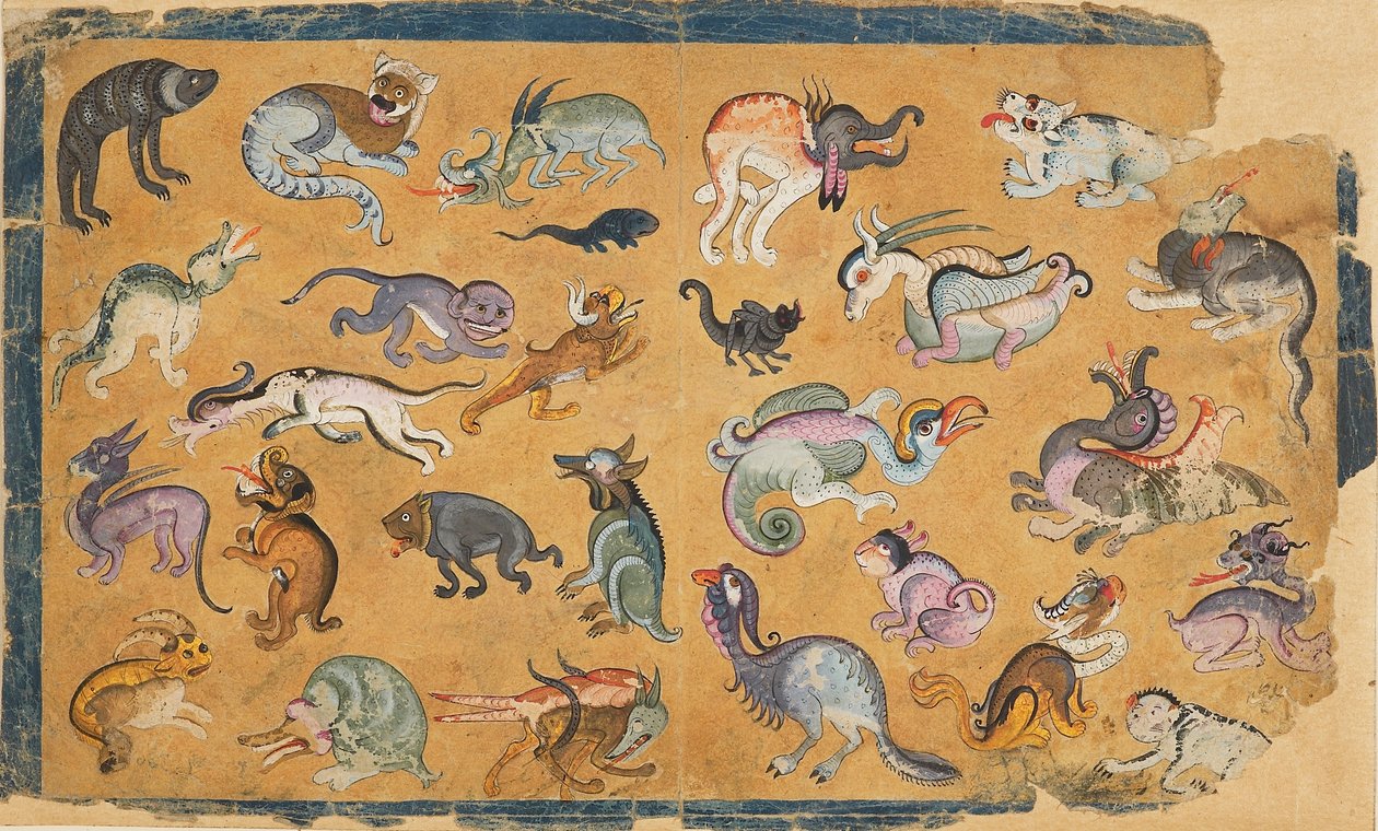 Animaux grotesques, 18ème-19ème siècle - Unbekannt