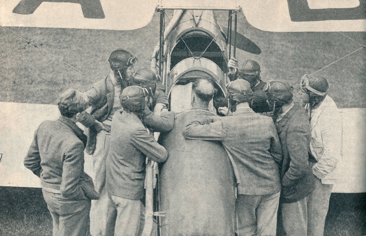 Instruction au sol en lecture de cartes, vers 1935-1937 - Unbekannt