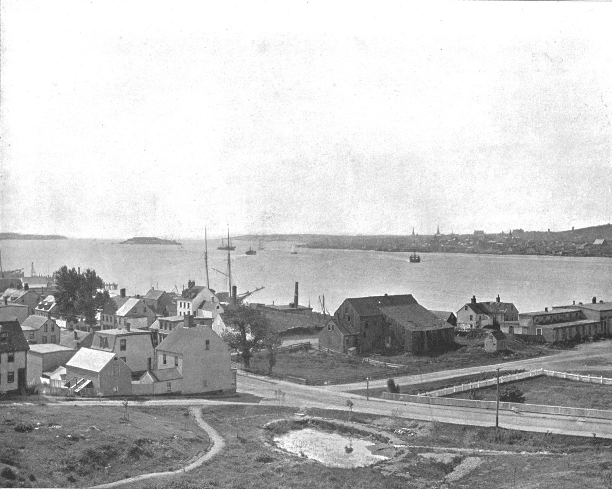 Port de Halifax, Nouvelle-Écosse, depuis Dartmouth, Canada, vers 1900 - Unbekannt