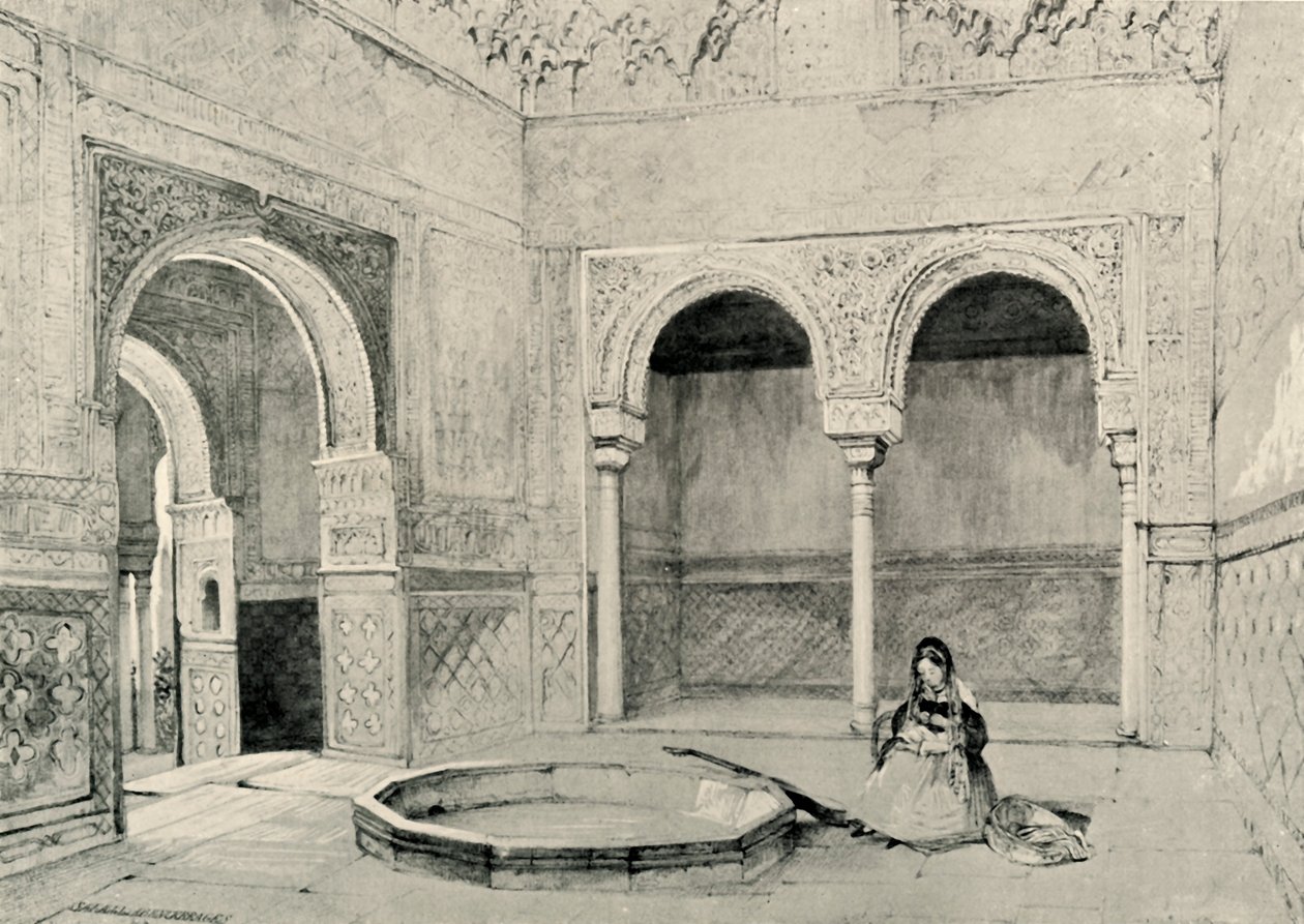 Salle des Abencérages, 19ème siècle, 1907 - Unbekannt