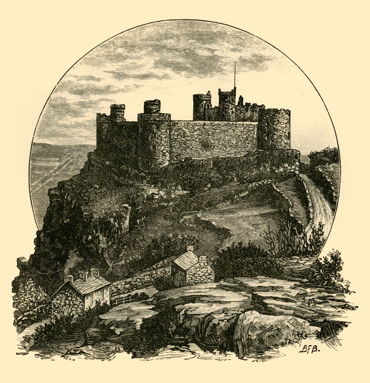 Château de Harlech, 1898 - Unbekannt