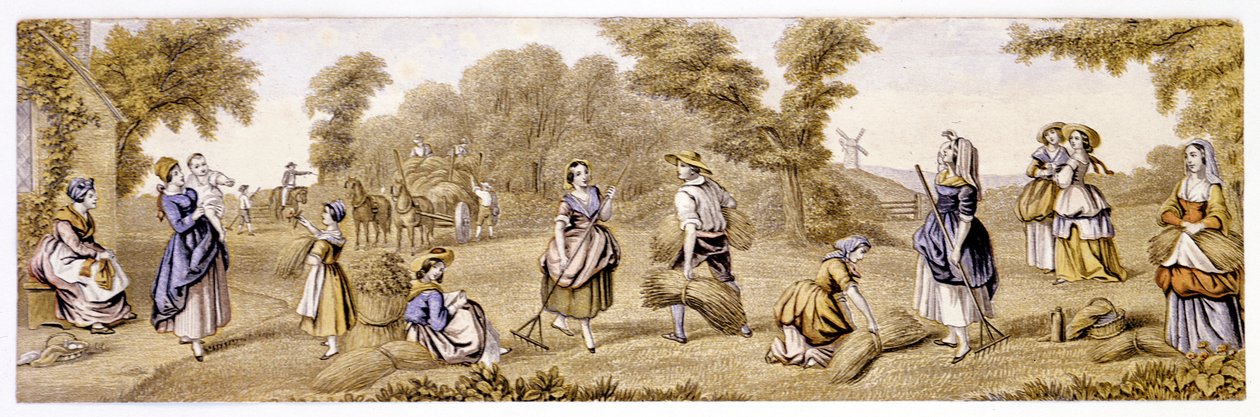 Temps de récolte, vers 1855 - Unbekannt