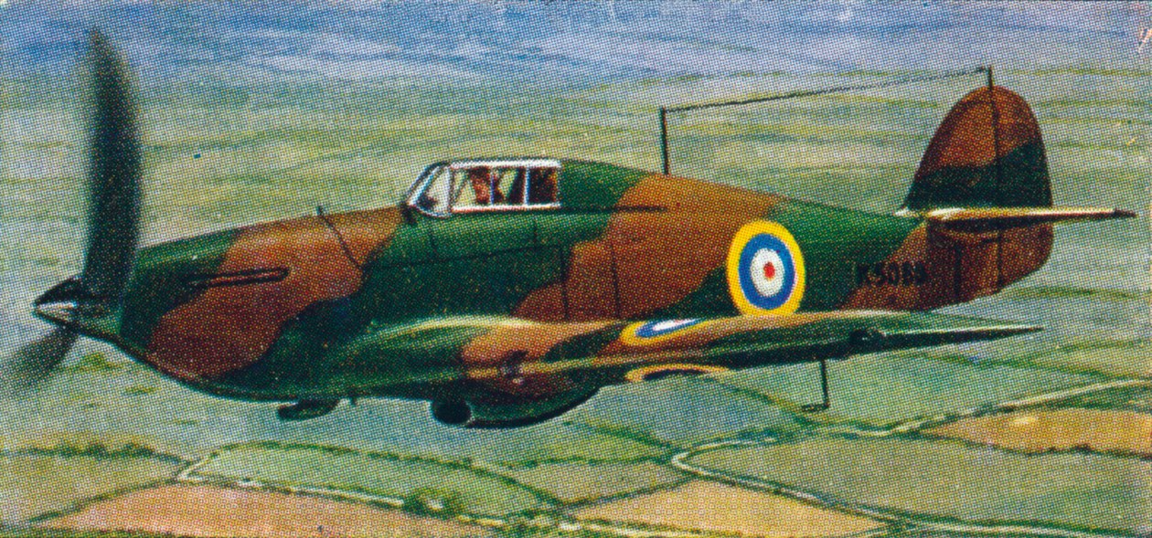 Chasseur Hawker Hurricane, 1938 - Unbekannt
