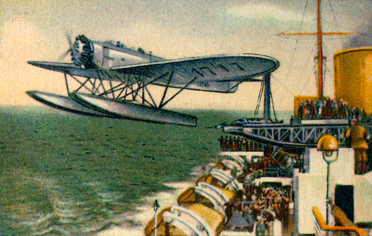Hydravion Heinkel He 58, années 1920, 1932 - Unbekannt