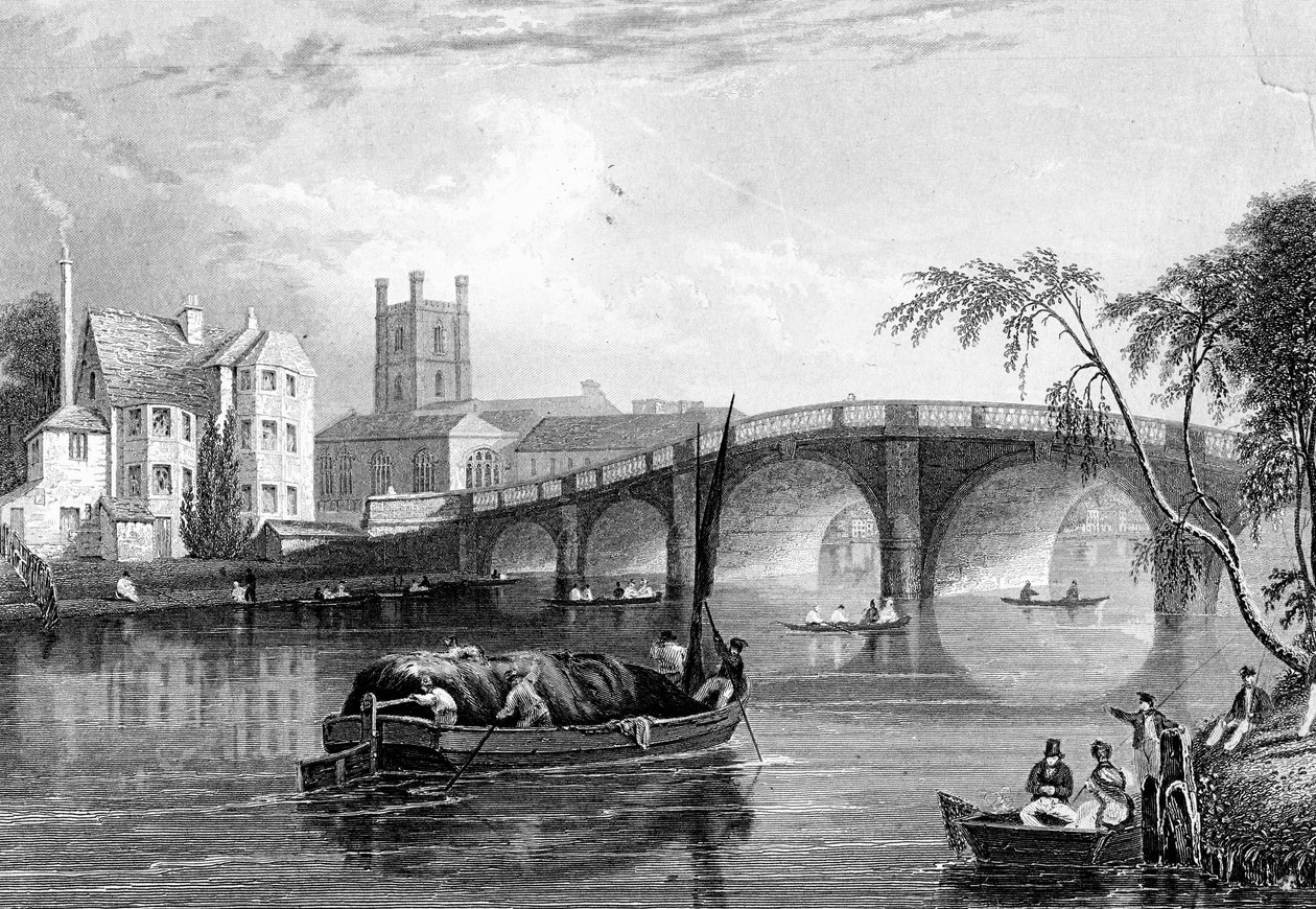 Pont de Henley, Henley-on-Thames, Londres, 1803 - Unbekannt