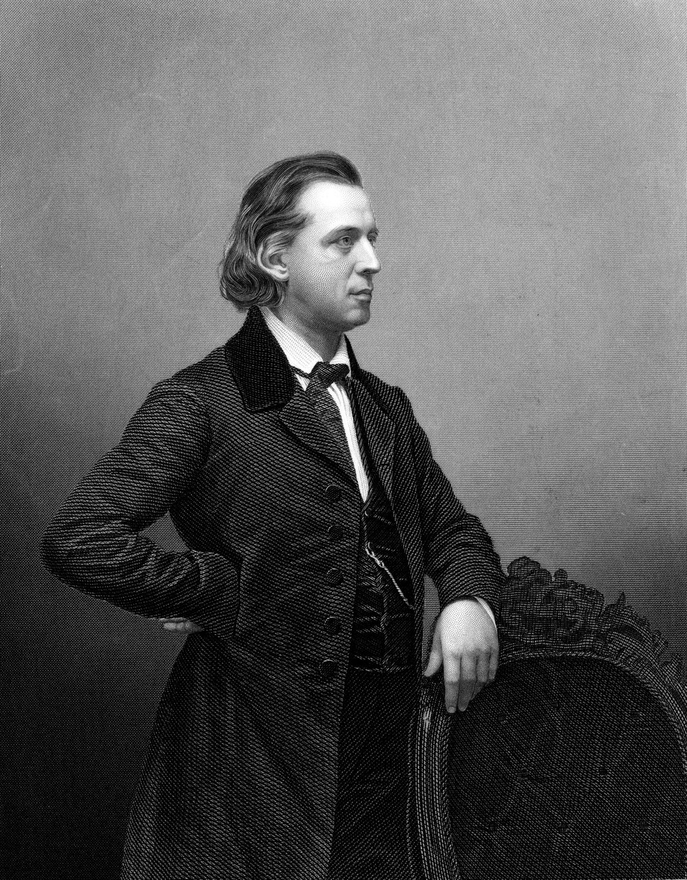 Henry Ward Beecher 1813-1887, ministre congrégationaliste américain, c1861 - Unbekannt