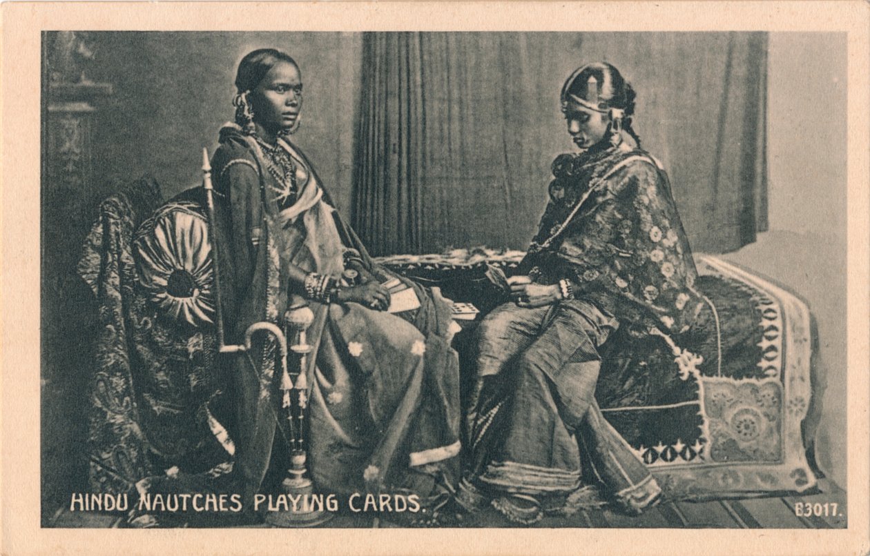 Cartes à jouer hindoues Nautches, vers 1910 - Unbekannt