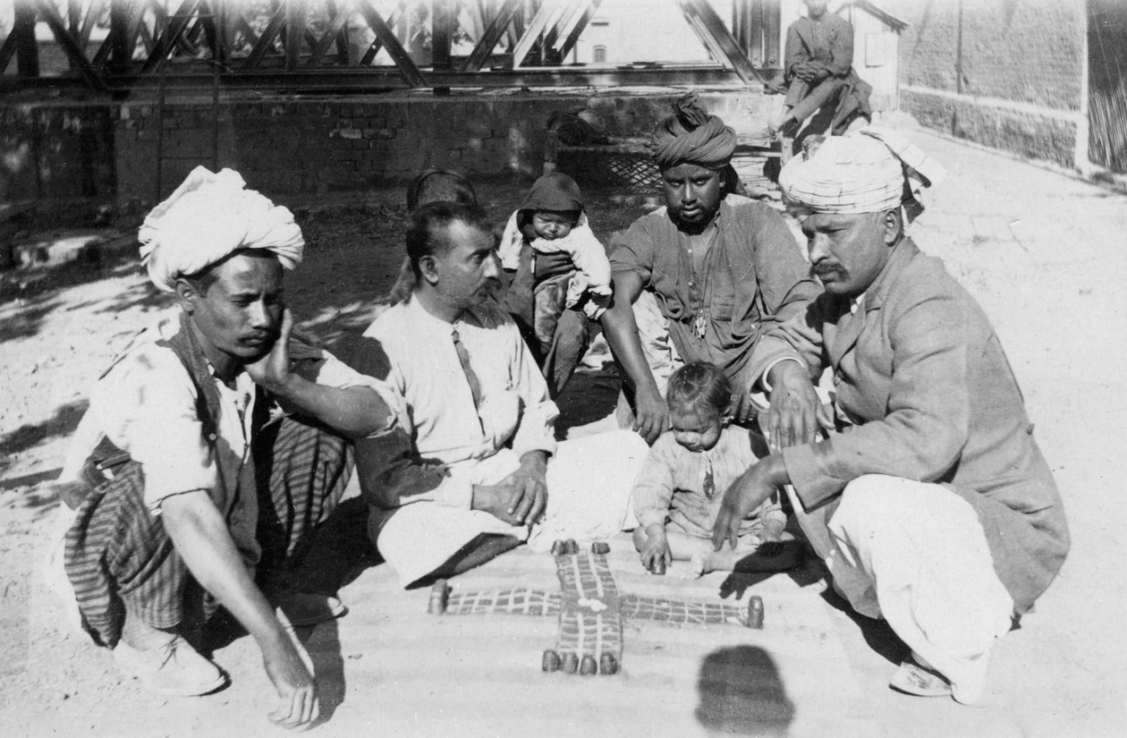 Hindous jouant, Inde, 1916-1917 - Unbekannt