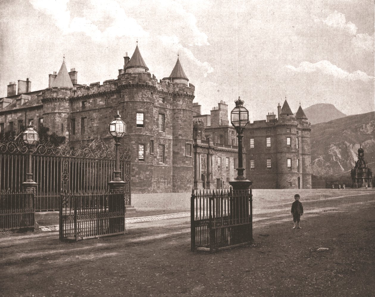 Holyroodhouse, Édimbourg, Écosse, 1894 - Unbekannt
