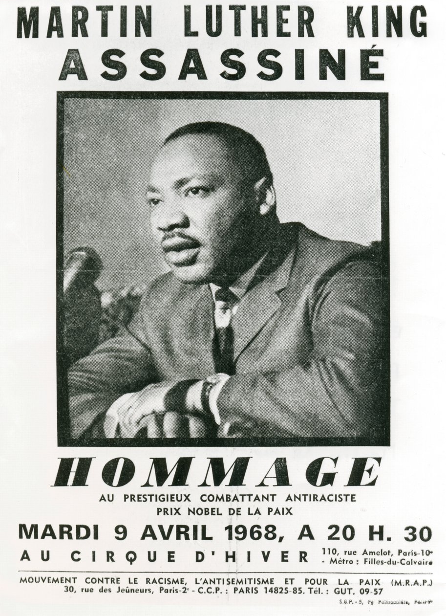 Hommage à Martin Luther King - Unbekannt