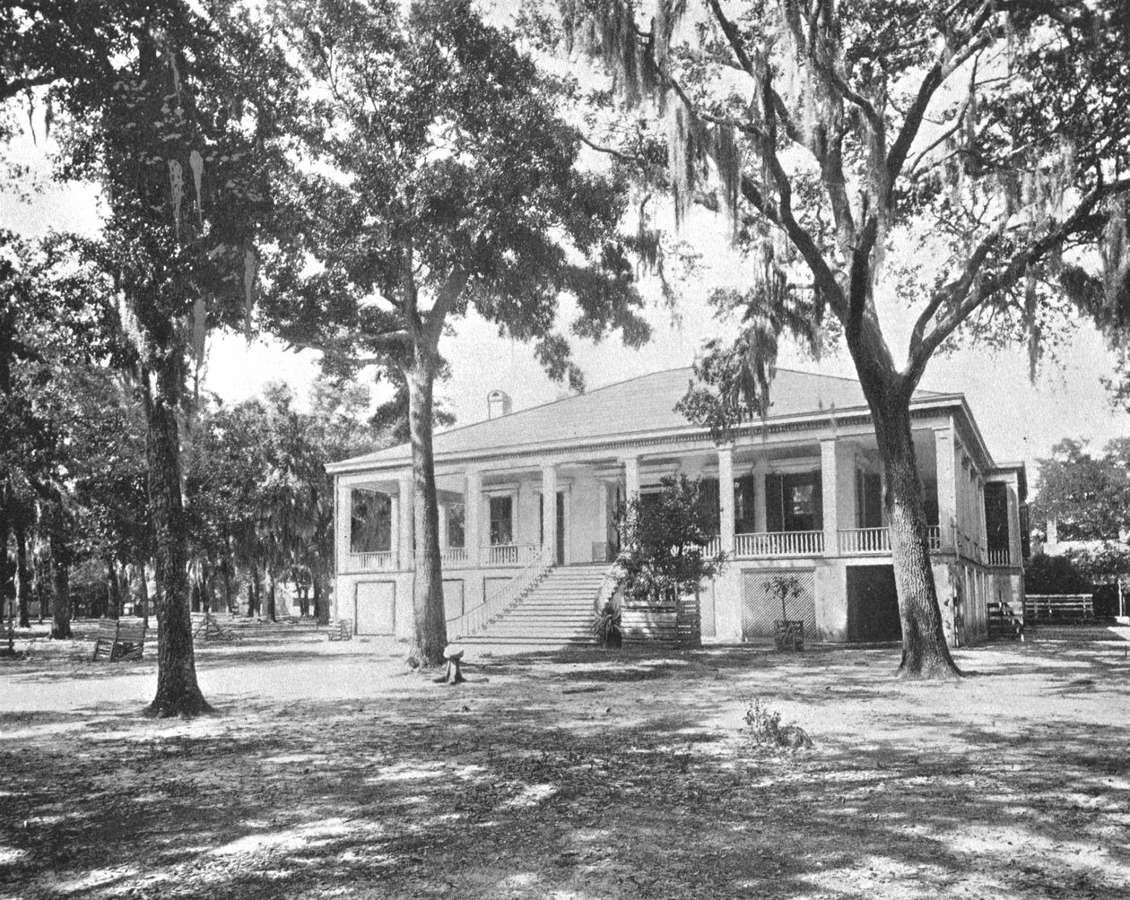Maison de Jefferson Davis, Biloxi, Mississippi, USA, vers 1900 - Unbekannt