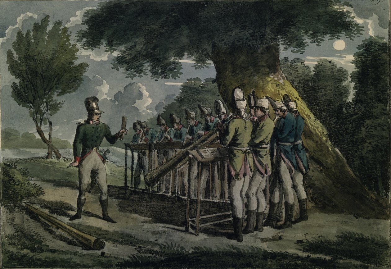 Orchestre de cors, vers 1820 - Unbekannt