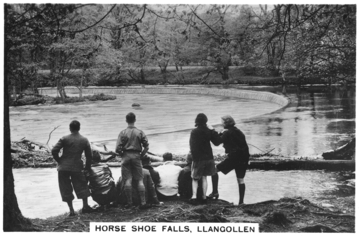 Chutes de Horse Shoe, Llangollen, 1937 - Unbekannt