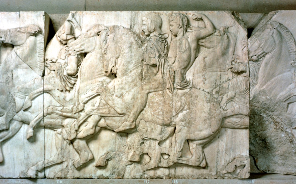 Cavaliers de la frise du Parthénon, 438-432 av. J.-C. - Unbekannt