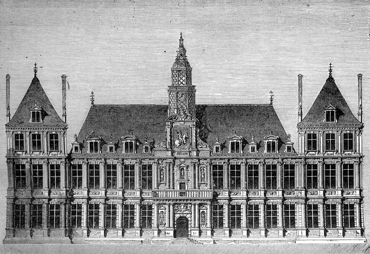 Hôtel de Ville, Reims, France, 1882-1884 - Unbekannt