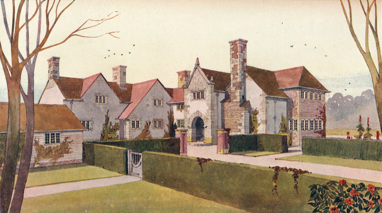 Maison à Dorchester, vers 1911 - Unbekannt