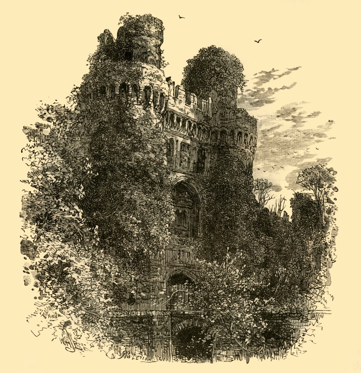 Château de Hurstmonceaux, 1898 - Unbekannt
