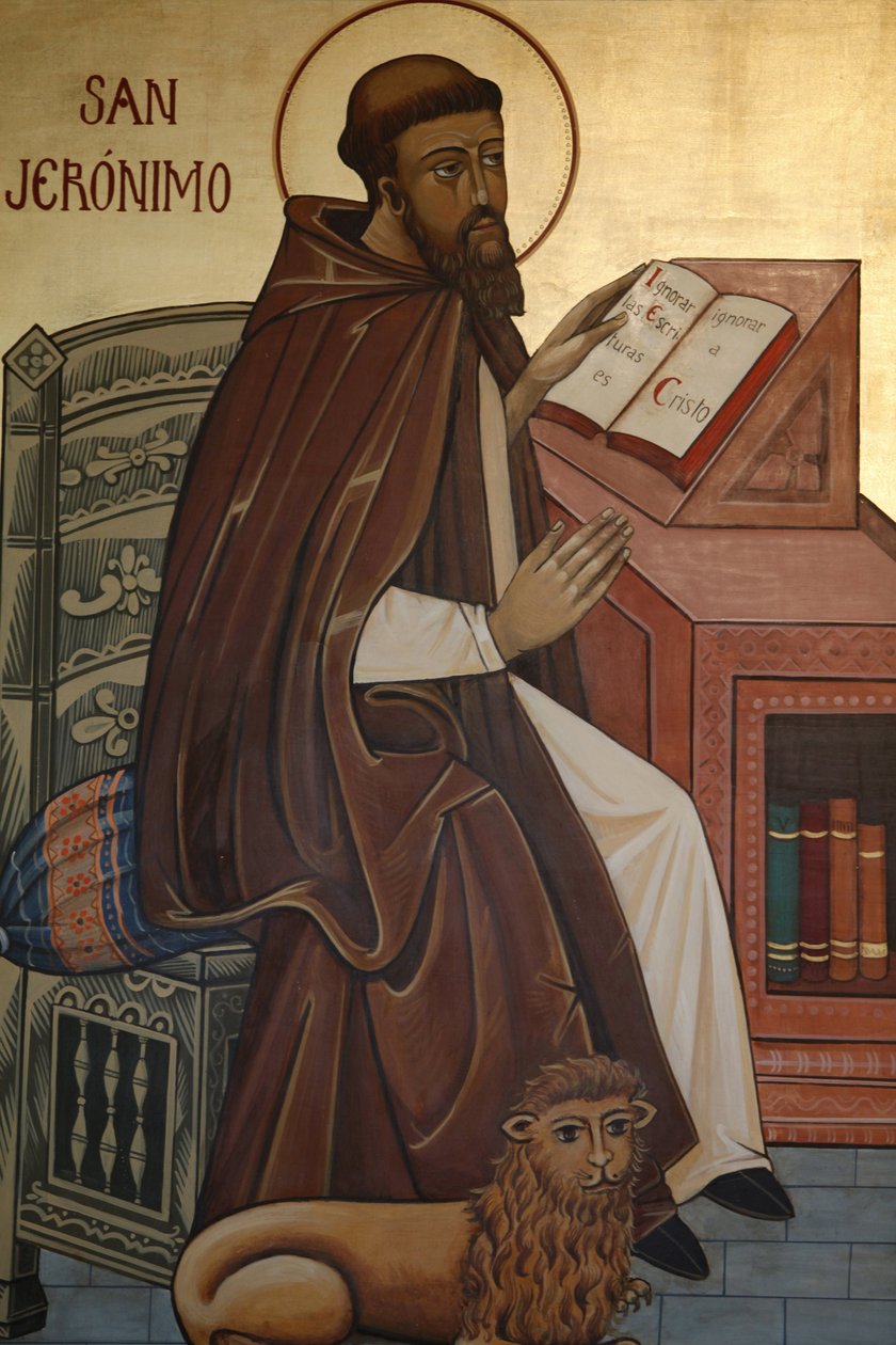 Icône représentant San Jeronimo, Madrid - Unbekannt