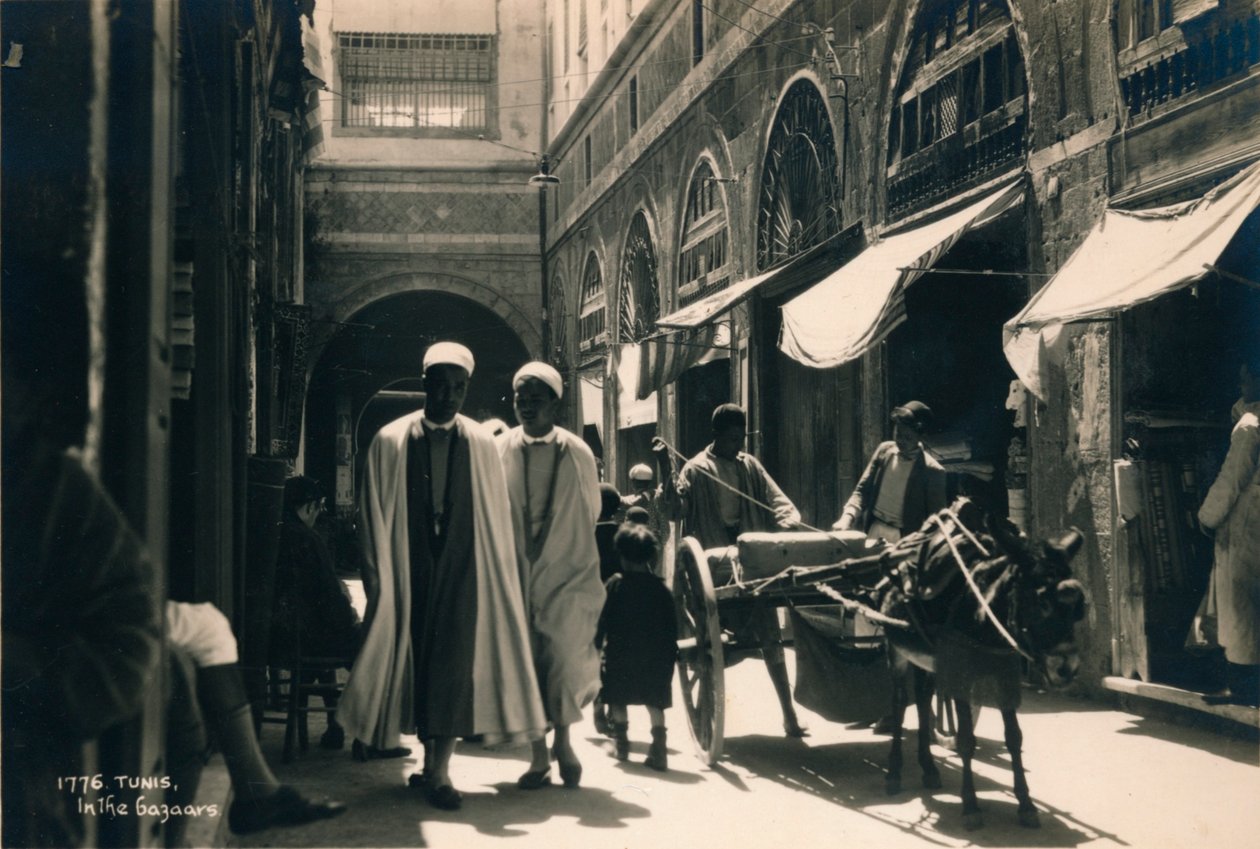 Dans le bazar, Tunis, Égypte, 1936 - Unbekannt