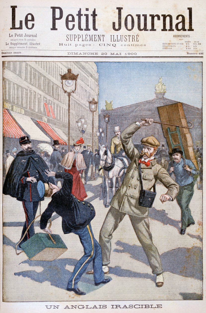 Touriste anglais irascible, Paris - Unbekannt